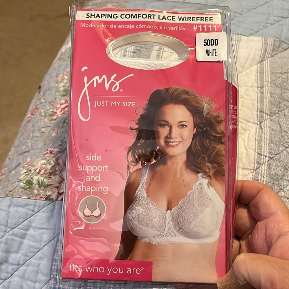 JMS just my size 50 DD WHITE BRA